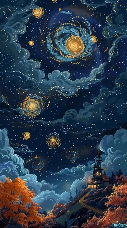 在线赌场魔幻星空夜景