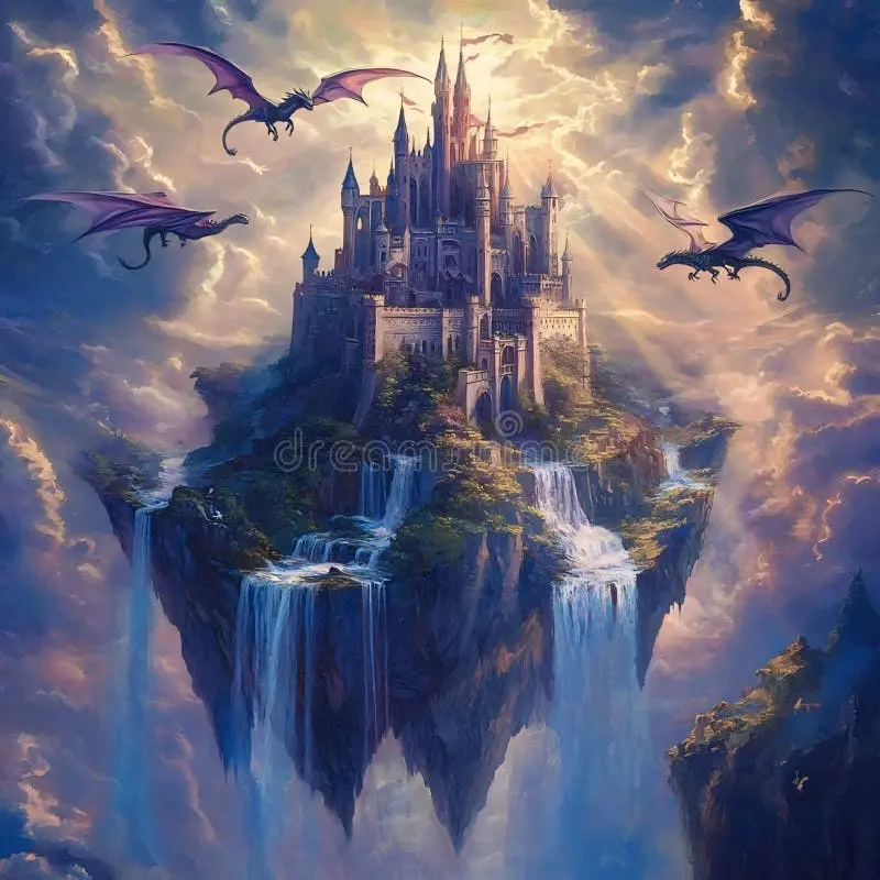 在线赌场漂浮在星海中的梦幻城堡