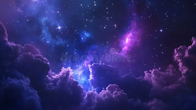 在线赌场夜空星云彩票背景